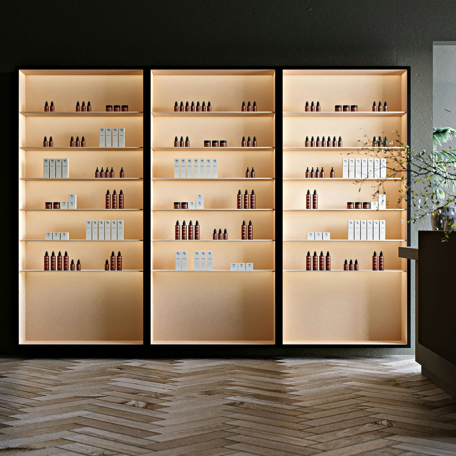 Retail display and shelving system